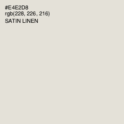 #E4E2D8 - Satin Linen Color Image